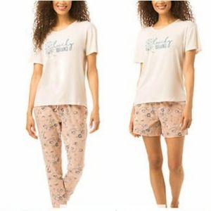 (Ew)Lucky Brand Ladies 3 piece Pajamas